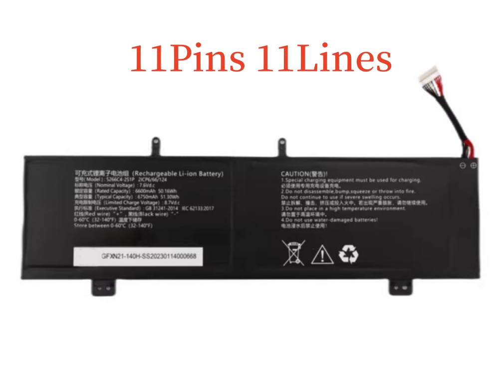RTDPART 5266C4-2S1P Batteria 