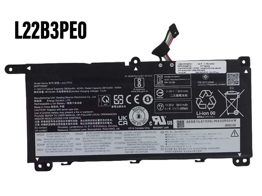 LENOVO L22B3PE0 Batteria 