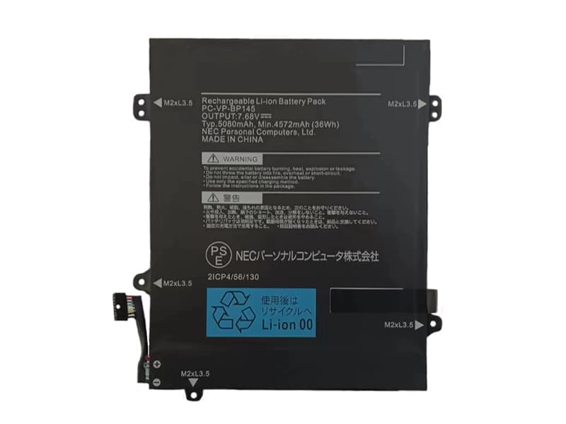 NEC PC-VP-BP145 Batteria 